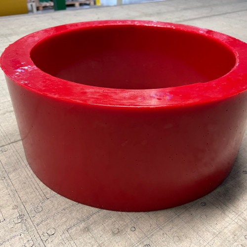 anello in poliuretano misura Ø mm.380 x 310 x L.150