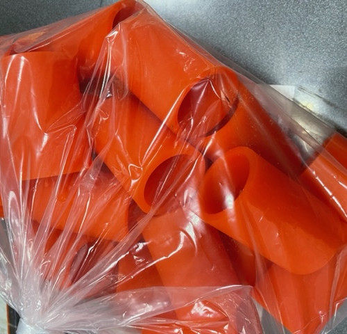 Manicotti in PU realizzati in misura cliente