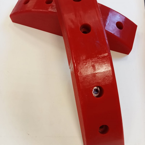 colato a mezzaluna mm.590 x 140 x h.138