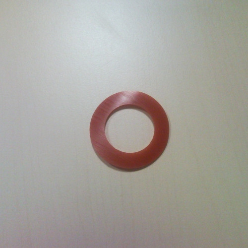 Rondella ricavata da lastra in poliuretano